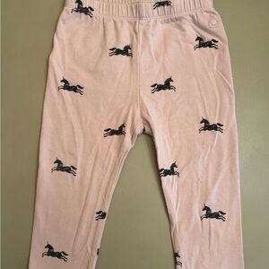 Gap pink unicorn leggings